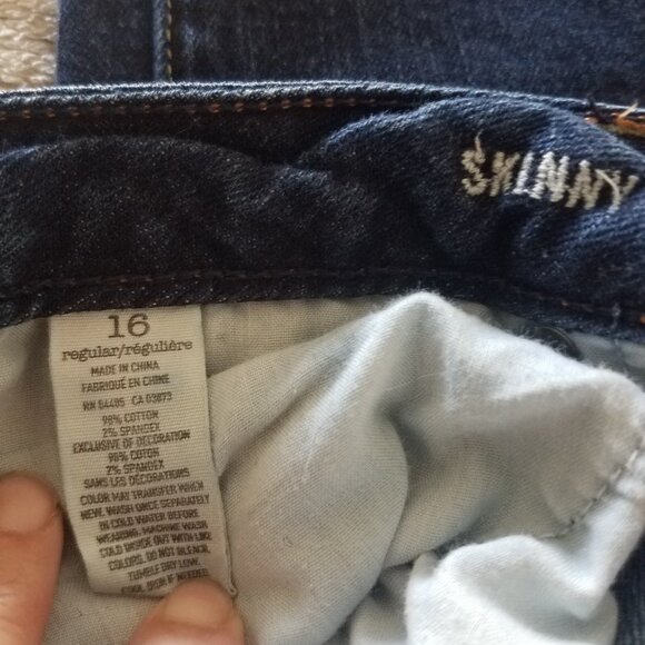 American Eagle Skinny Fit Straight Leg Jeans - Picture 2 of 6